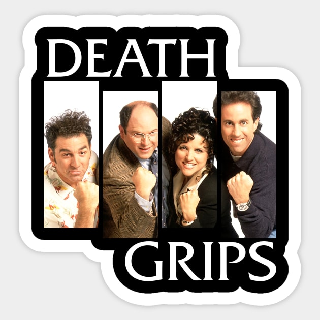 Death Grips vinttage Sticker by Ac Vai